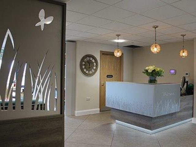 Reception area - Stockmore Lodge electrical contract
